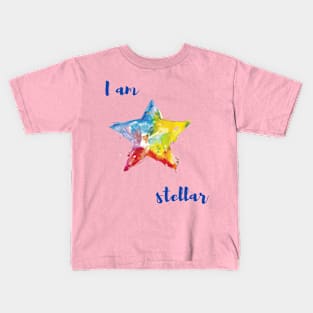 I am stellar, kids, astronomy lover Kids T-Shirt